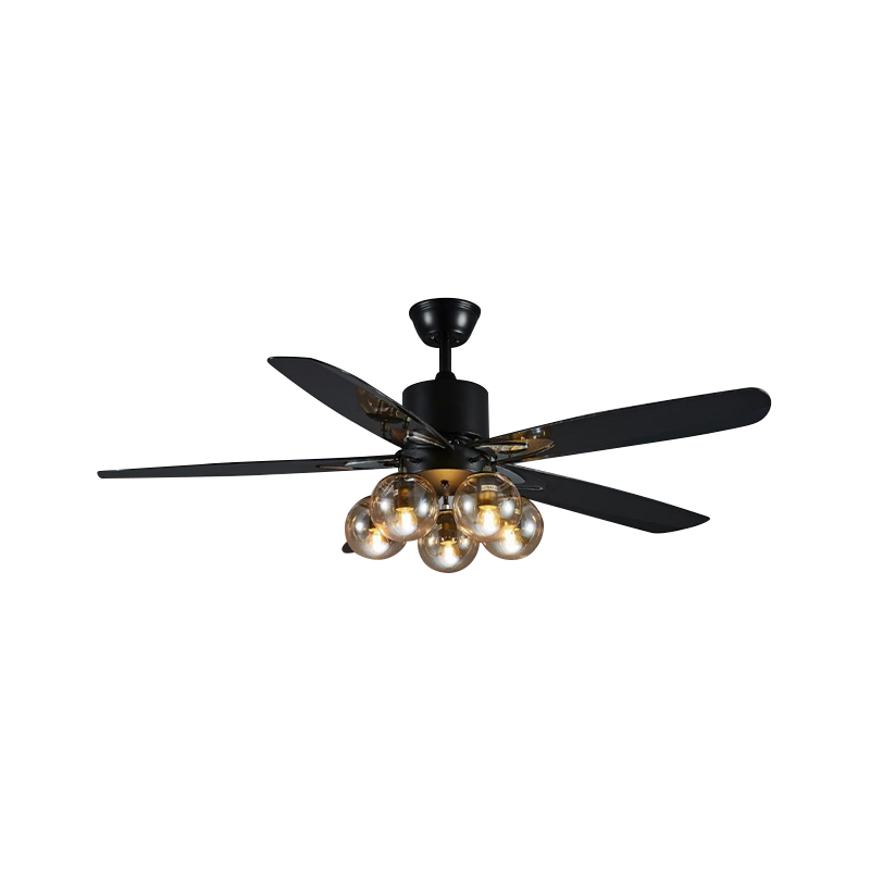 Stor størrelse ABS blade loftsventilator med lys