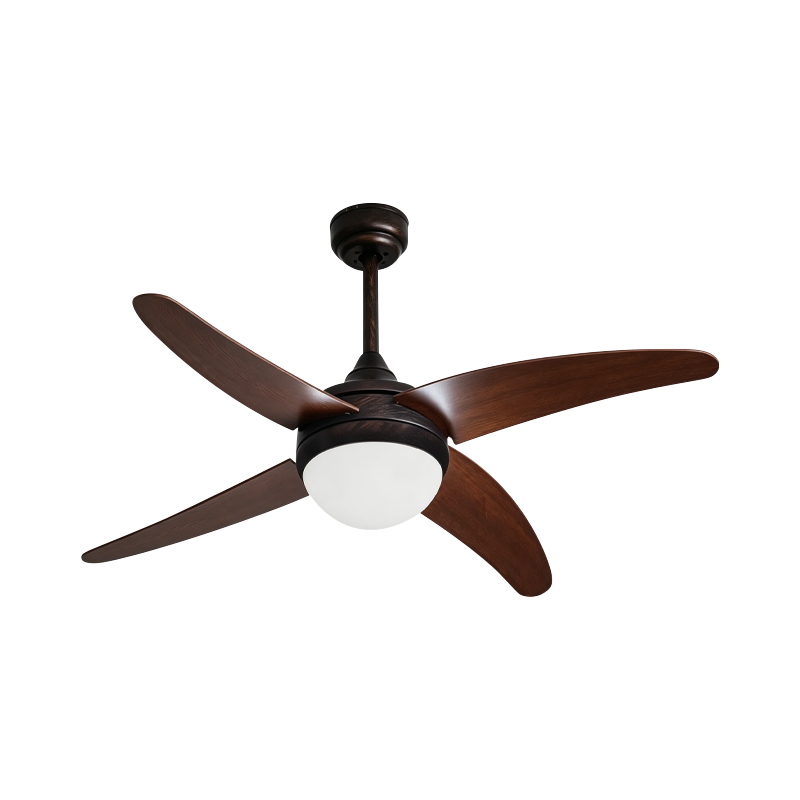 Krydsfiner blade loftsventilator med lys Krydsfiner blade loftsventilator med lys