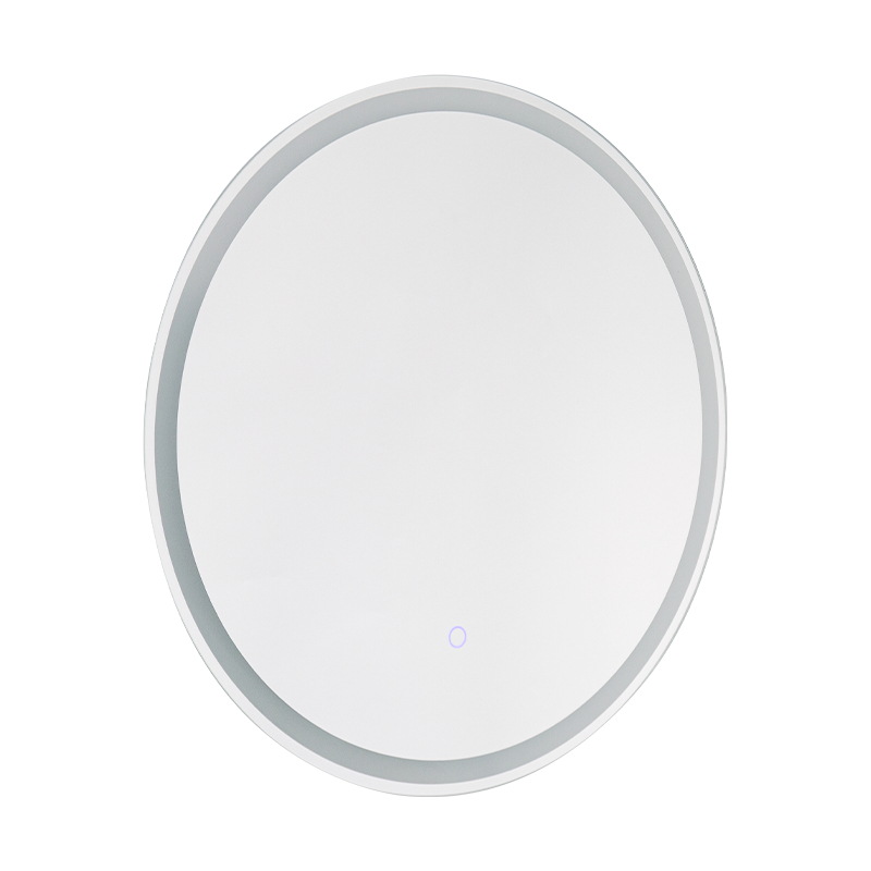 Aluminiumsramme LED Smart dæmpning Afdugning Baggrundsbelyst badeværelsesspejl