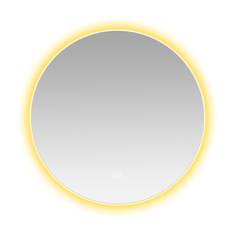 LED Smart dæmpning Afdugning Baggrundsbelyst badeværelsesspejl