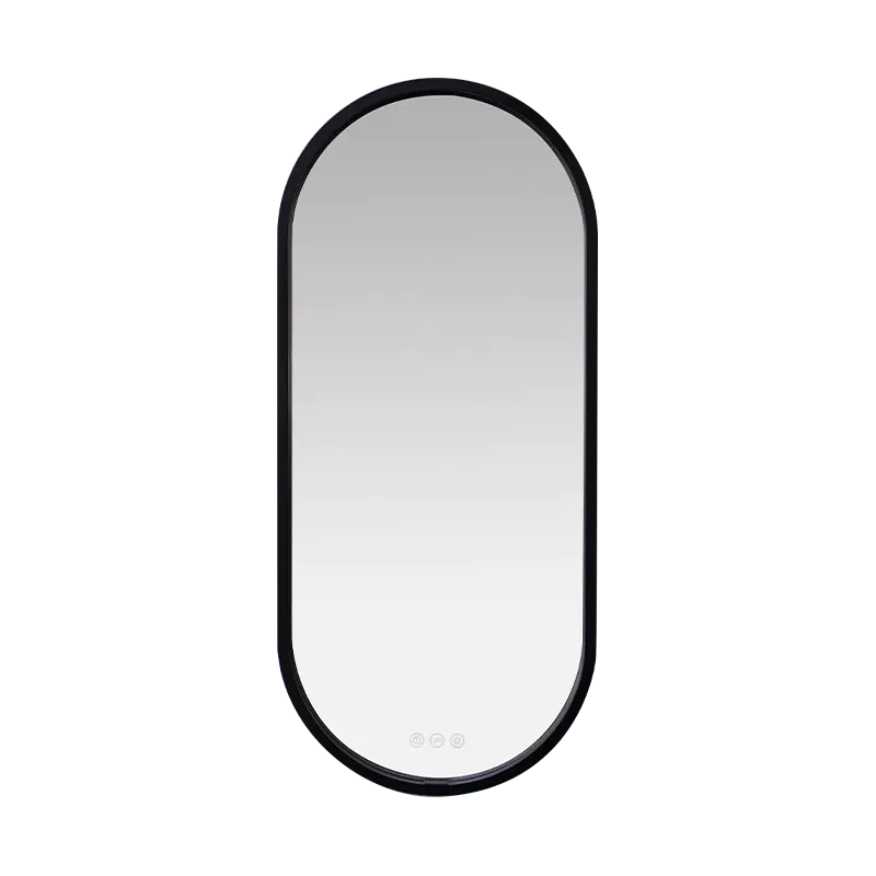 LED Smart dæmpning Afdugning Frosted Oplyst badeværelsesspejl